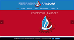 Desktop Screenshot of feuerwehr-raisdorf.de